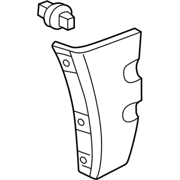 Toyota 75602-42901 MOULDING Sub-Assembly, F