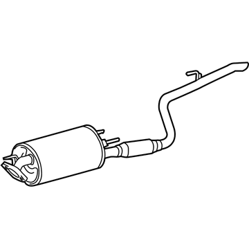 Toyota Sienna Exhaust Pipe - 17430-0P512