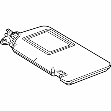 Toyota 74310-08050-B2 Visor Assy, Rh