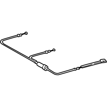 Toyota 78910-0C010-B1 Lock Cable