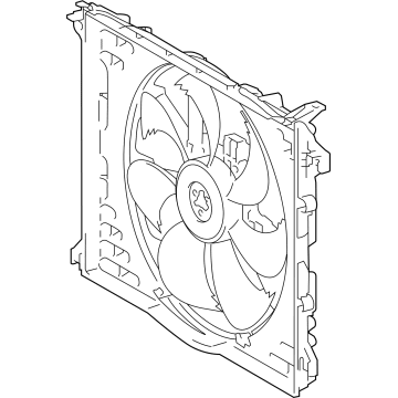 2023 Toyota Mirai Cooling Fan Assembly - 16360-77040