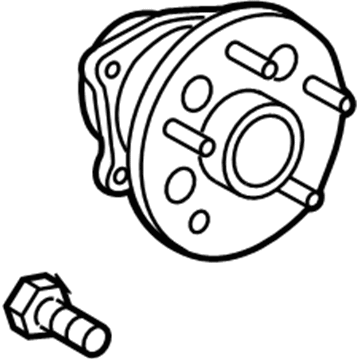 Toyota 42410-08020 Hub & Bearing Assembly