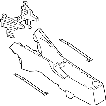 Scion iA Center Console Base - 58910-WB001