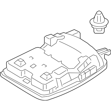 Toyota 63605-07020-E0 Box Sub-Assembly, Roof C