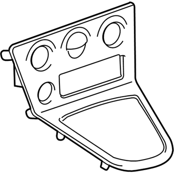 Toyota 55420-01010 Panel, Instrument Cluster Finish