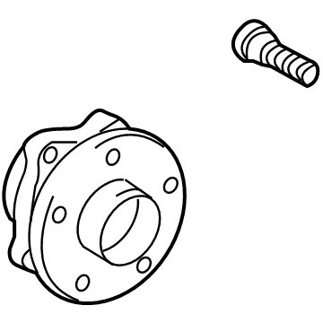 Toyota 43550-0R020 Hub Assembly