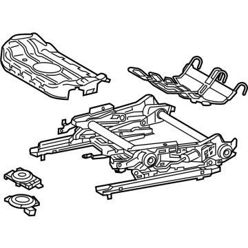 Toyota 71620-06580 Seat Adjuster