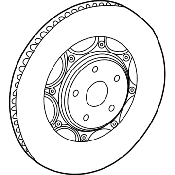 Toyota Mirai Brake Disc - 43512-50240