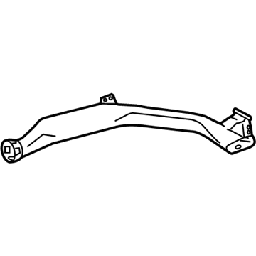 Toyota 55972-0T010 Defroster Duct