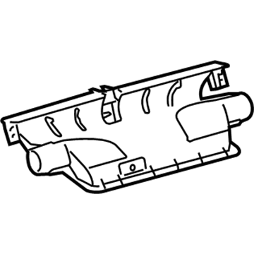 Toyota 55950-0T012 Defroster Nozzle