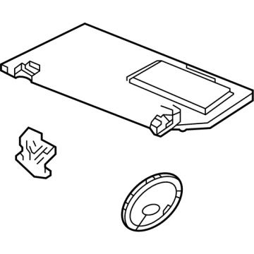 Toyota 74310-0C270-B0 Sunvisor