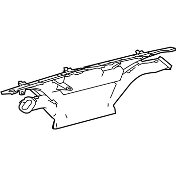 Toyota 55950-0R030 Nozzle Assembly, DEFROST