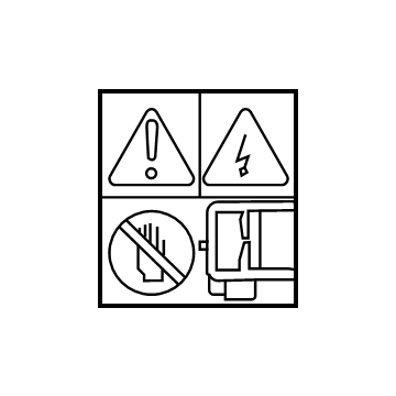 Toyota 82685-47111 Battery Label