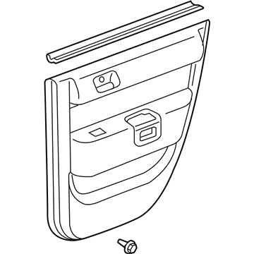 Scion 67630-52701-K0 Door Trim Panel