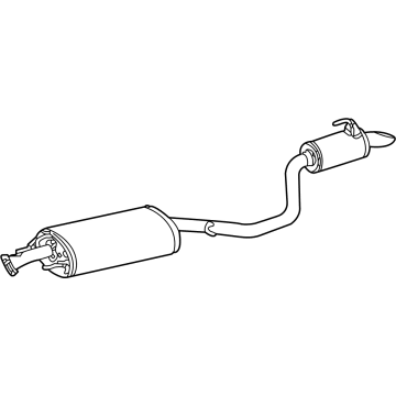 Toyota 17430-F0300 Muffler & Pipe