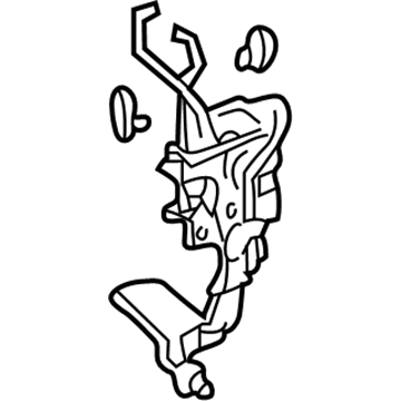 2000 Toyota Solara Door Lock Actuator - 69303-06010