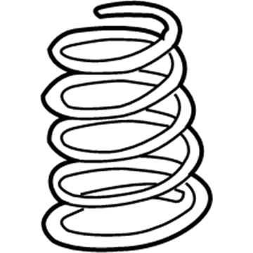 Toyota 48131-52550 Spring, Coil, Front