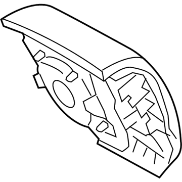 Toyota 45130-0C120-C0 Pad Assembly, Steering W