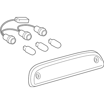 Toyota 81570-04030 High Mount Lamp