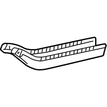 Toyota 57043-08010 Side Reinforcement