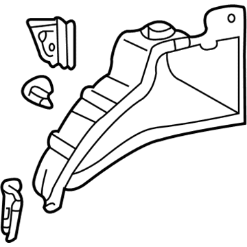 Toyota 61603-48900 Inner Wheelhouse