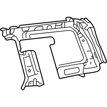 Toyota 61732-48020 Panel, Roof Side, Inner LH