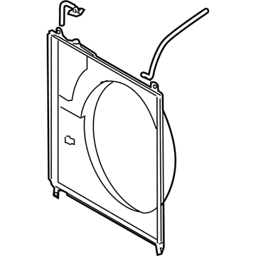 Toyota 16711-0P100 Shroud Assembly