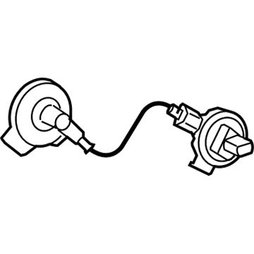 Toyota 55906-52132 Cable Sub-Assy, Defroster Damper Control