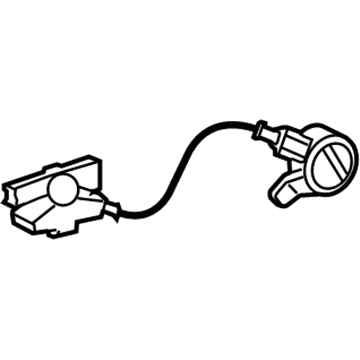 Toyota 55909-52120 Cable Sub-Assy, Airmix Damper Control