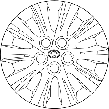 2014 Toyota Camry Wheel Cover - 42602-06101