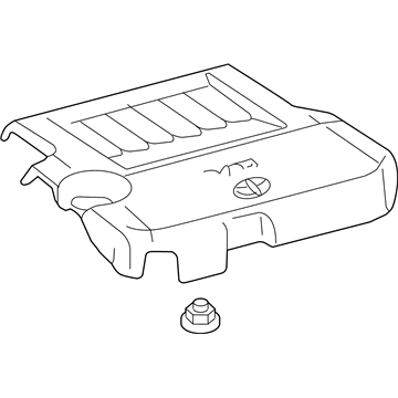 Toyota 11209-0P011 Engine Cover