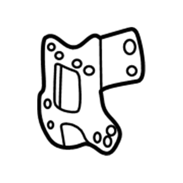 Toyota 86211-08020 Bracket, Radio