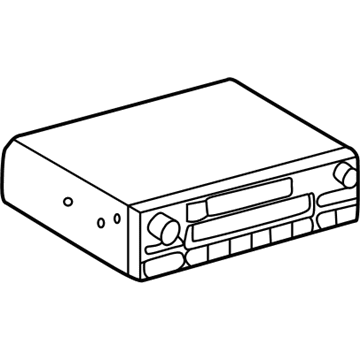 Toyota 86120-08090 Receiver Assembly, Radio