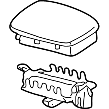 Toyota 73970-52010-B1 Air Bag Assy, Instrument Panel Passenger