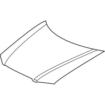 Toyota 53301-08020 Hood