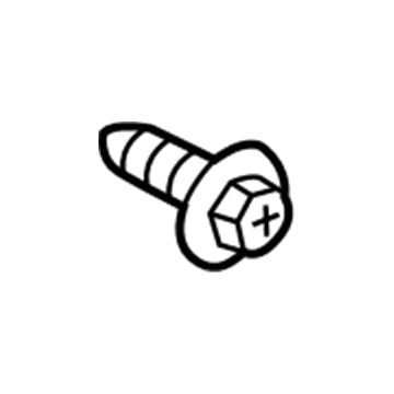 Scion SU003-04955 Bumper Cover Screw