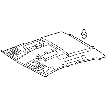 Toyota 63310-0C949-B1 HEADLINING Assembly,Roof