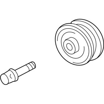 Toyota 16630-21020 PULLEY Assembly, Idler