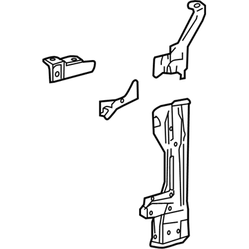 Toyota 53202-F4900 Support Sub-Assembly, Ra