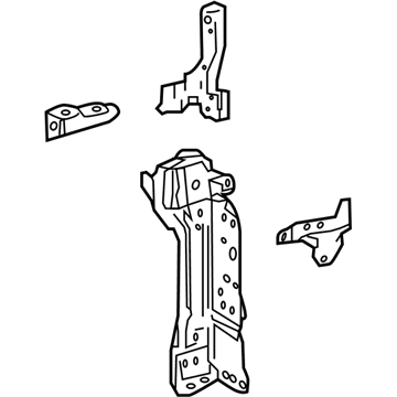 2019 Toyota C-HR Radiator Support - 53203-10901