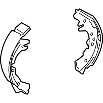 Toyota 04495-52140 Brake Shoes