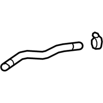 Toyota 77213-0C090 Hose, Fuel Tank To Filler Pipe