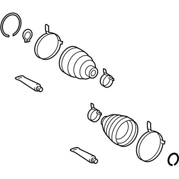 Toyota 04429-0E011 Boot Kit