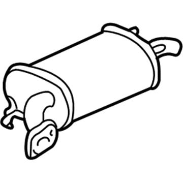 Toyota 17430-20150 Muffler