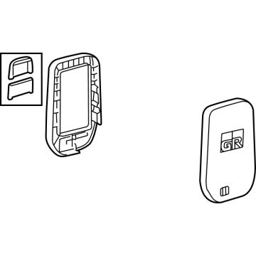 Toyota 89072-12760 HOUSING SET, DOOR CO