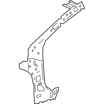 Toyota 61024-02320 Inner Panel, Driver Side