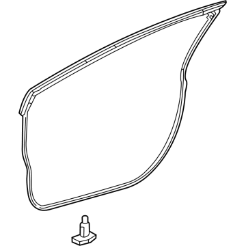 Toyota Prius AWD-e Door Seal - 67861-47070