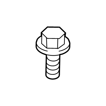 Toyota 90119-A0255 High Note Horn Bolt