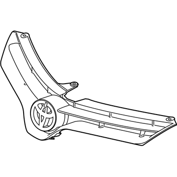 Toyota 53111-02880 Radiator Grille