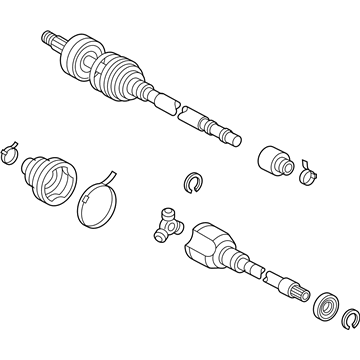 Toyota 43410-47021 Axle Assembly